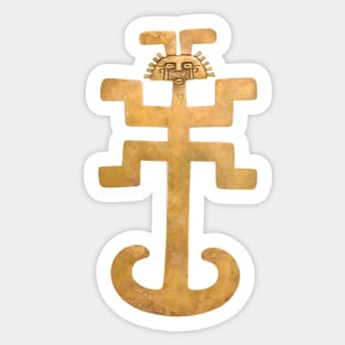 Golden Tolima Figurine Sticker